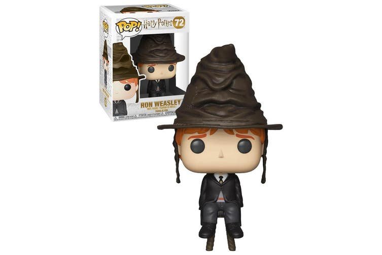 Ron weasley sorting shops hat funko pop