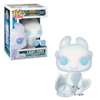 Funko Pop! How to Train Your Dragon - Light Fury [Glitter] [Funko Shop Exclusive] - filmspullen.nl