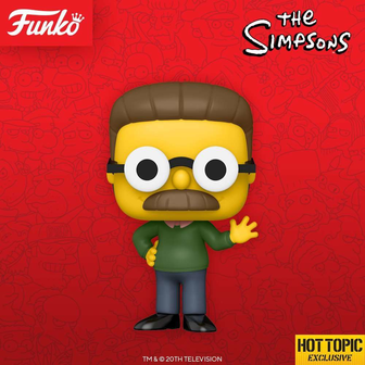 Funko Pop! The Simpsons: Ned Flanders [Exclusive] #833 - filmspullen.nl