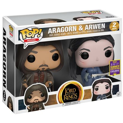 Funko Pop! Aragorn & Arwen SDCC 2017 - Filmspullen.nl