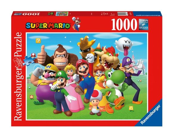 Nintendo Super Mario puzzel Ravensburger [1000 stukjes] - filmspullen.nl