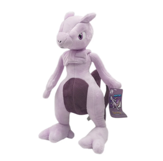 Pokemon Mewtwo knuffel 37 cm - Filmspullen.nl