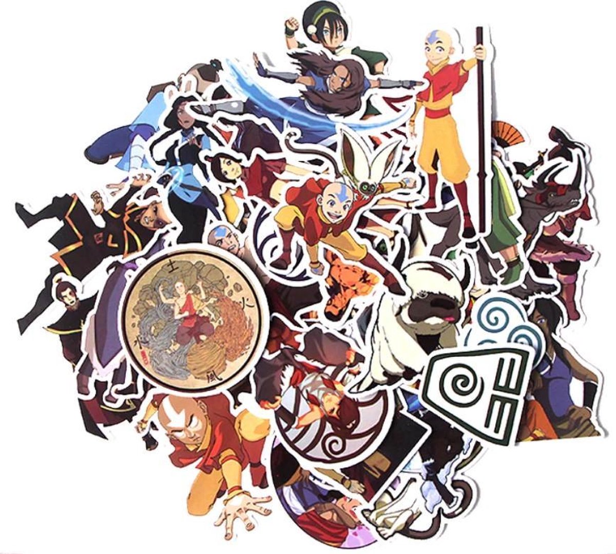 Avatar The Last Airbender Aang Sticker - Sticker Mania