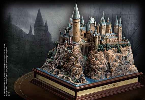 paar Knooppunt uitdrukking Harry Potter Hogwarts kasteel replica The Noble Collection - Filmspullen